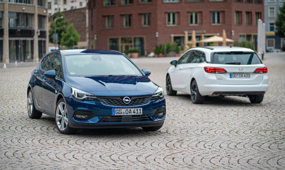 Atnaujintas „Opel Astra“