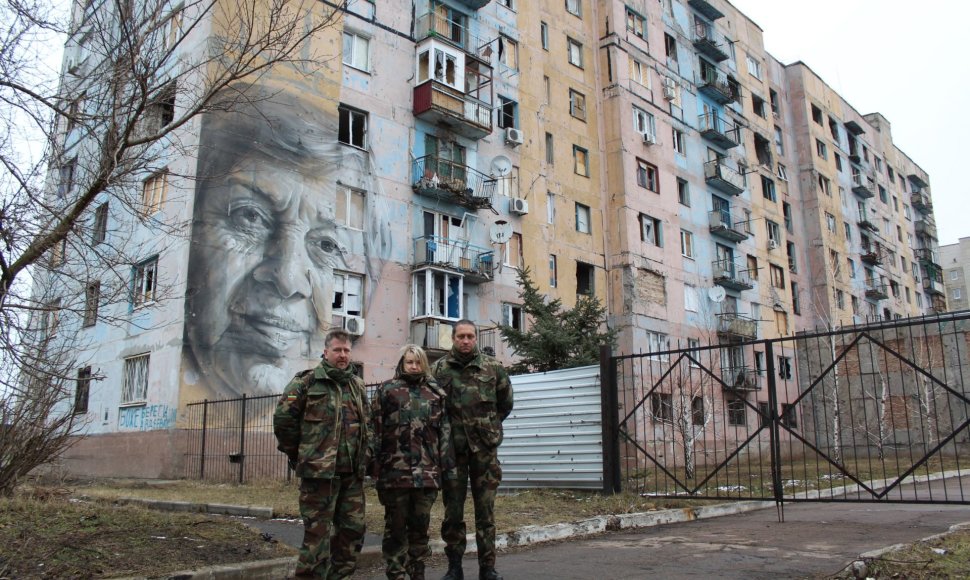 Šaulių sąjungos nariai Ukrainoje