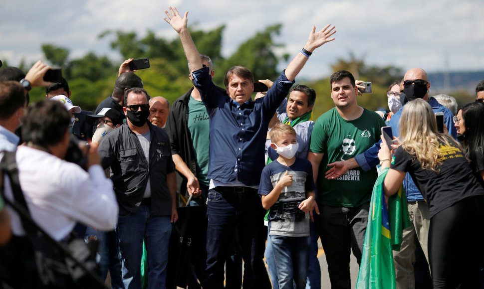 Brazilijos prezidentas Jairas Bolsonaro