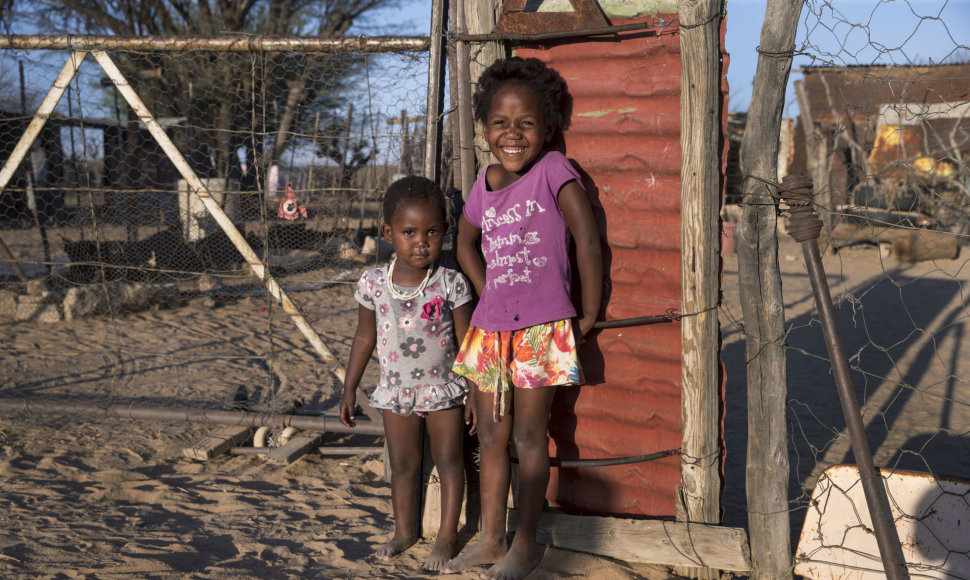 31 metų Livey Van Wyk iš Namibijos yra remiama UNICEF nuo tada, kai buvo ŽIV virusu užsikrėtusi paauglė mama
