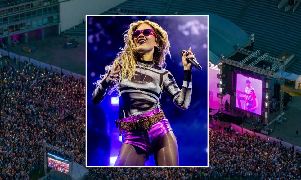 Rita Ora, &bdquo;Jaunas kaip Vilnius&ldquo;