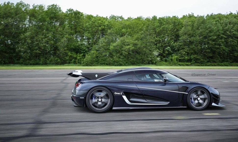 Pamatykite: „Koenigsegg One: 1“ pasiekė rekordą