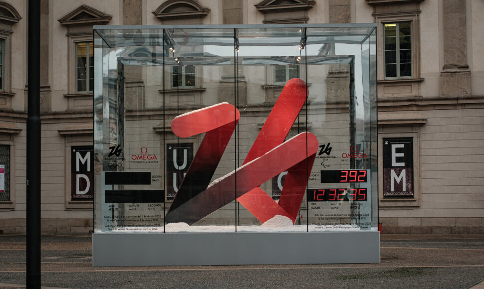 Milano ir Kortinos olimpinių žaidynių logotipas