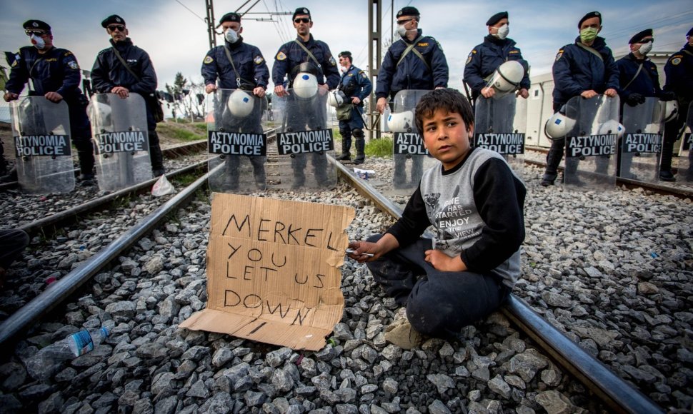 Idomeni(Graikija) pabėgėlių stovykla