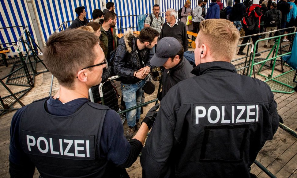 Migrantai pasiekia Vokietiją