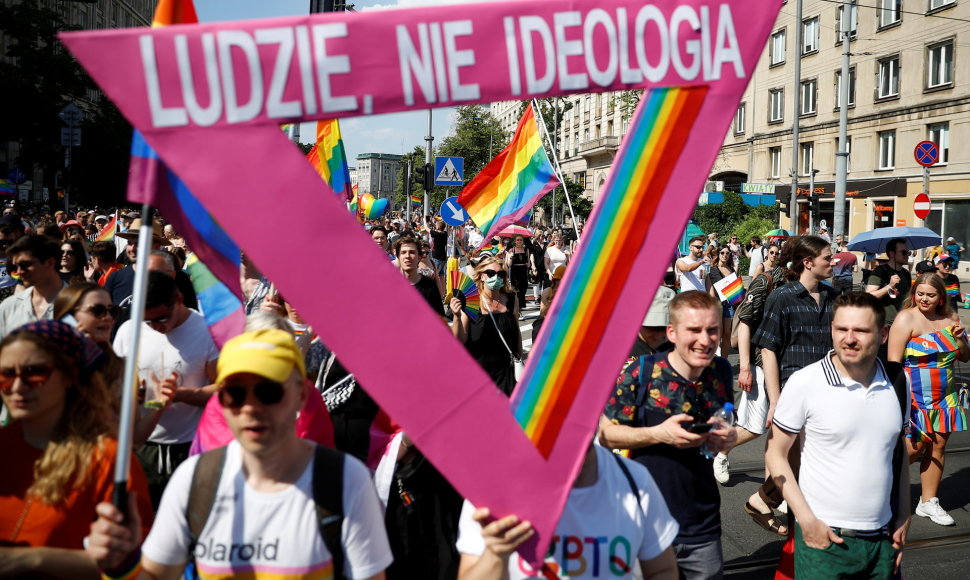 LGBT protestas Lenkijoje