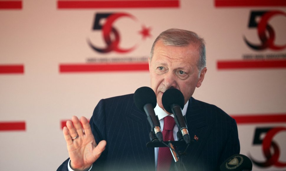 Turkijos prezidentas Recepas Tayyipas Erdoganas