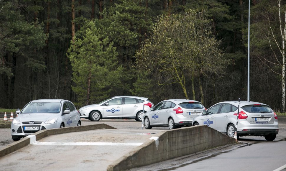 „Regitros“ praktinio B kategorijos egzamino automobiliai - „Ford Focus“