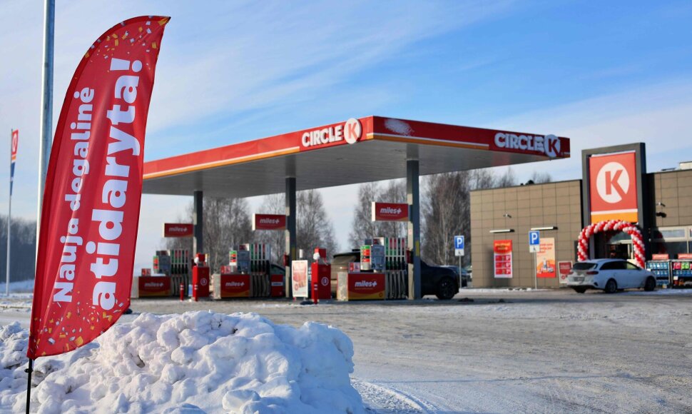 Nauja &bdquo;Circle K&ldquo; degalinė