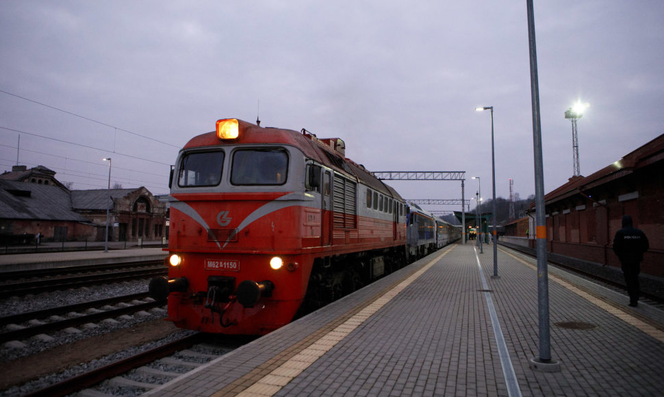 Į Kauną atvyko traukinys iš Vokietijos