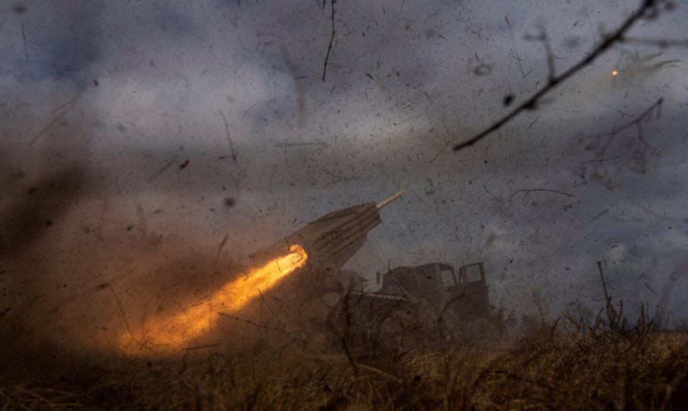 Ukrainos pajėgos prie Kreminos atakuoja rusų pozicijas