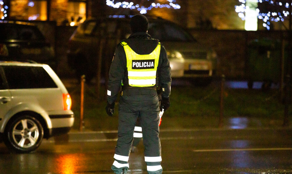 Naktinis Kauno policijos reidas