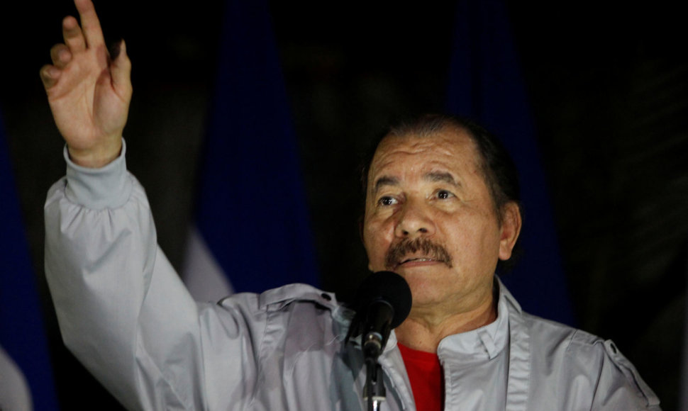 Nikaragvos prezidentas Danielis Ortega