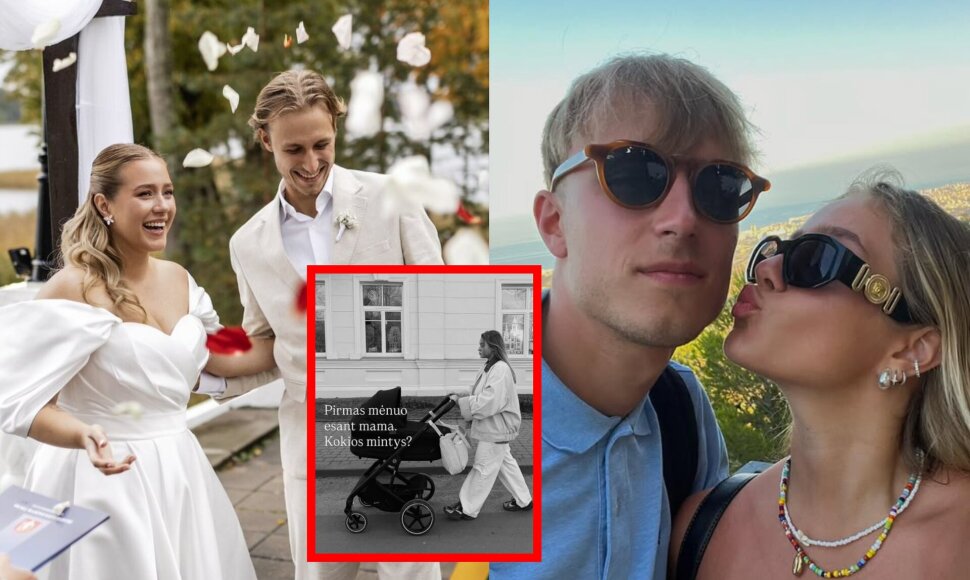 Vakaris Žvagulis su šeima