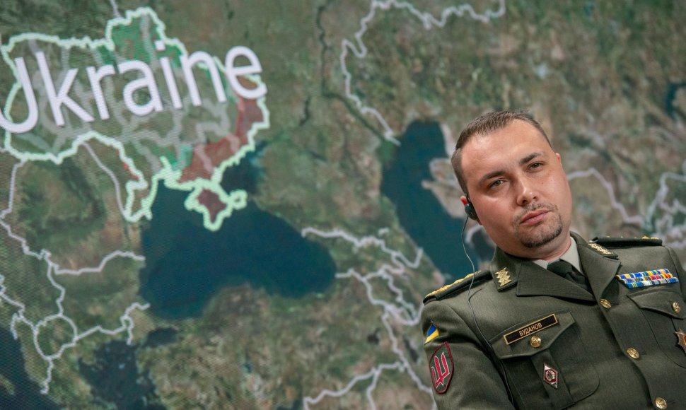 Ukrainos gynybos žvalgybos vadovas Kyrylo Budanovas