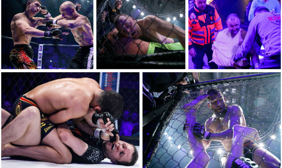 &bdquo;King of the cage&ldquo; turnyro akimirkos