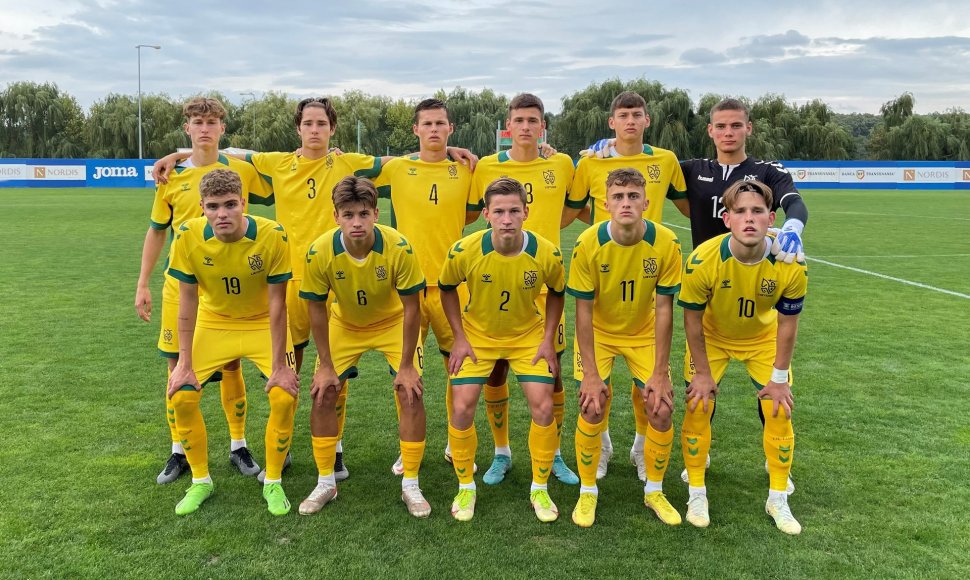 Lietuvos 19-mečiai futbolininkai