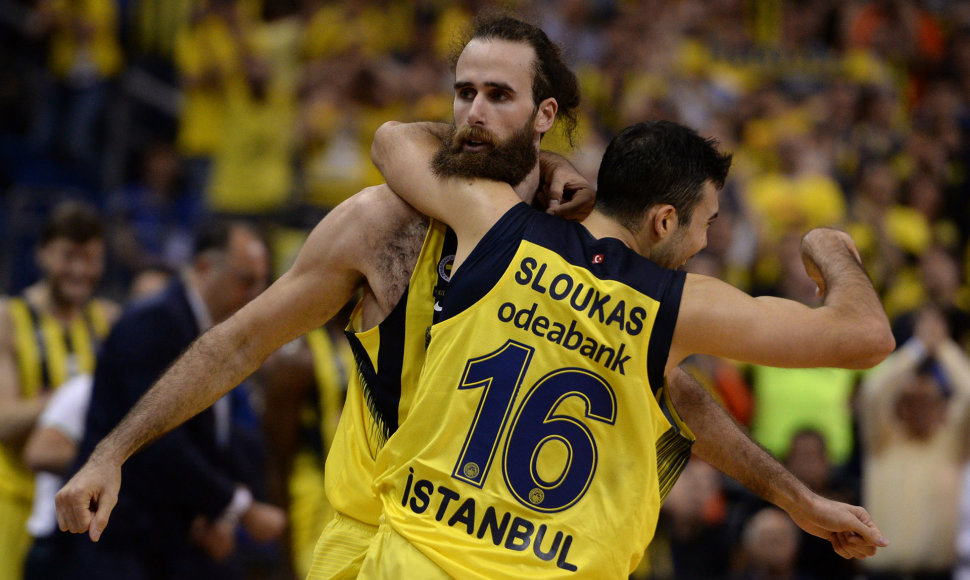 Kostas Sloukas ir Luigi Datome