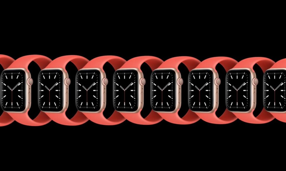 Naujos „Apple Watch“ apyrankės – be jokių apyrankių ir iš tampraus silikono