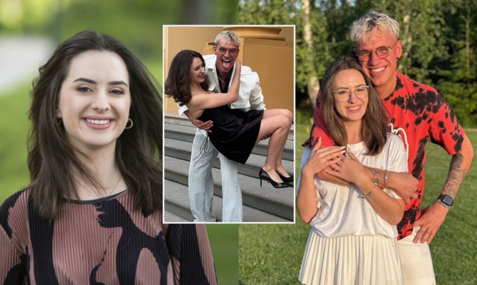 &bdquo;Ūkininkai ie&scaron;ko meilės&ldquo; dalyviai Lukas Karalius ir Deimantė