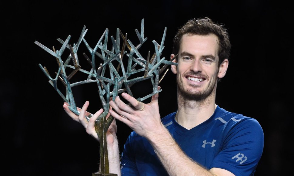 Andy Murray prieš Johną Isnerį