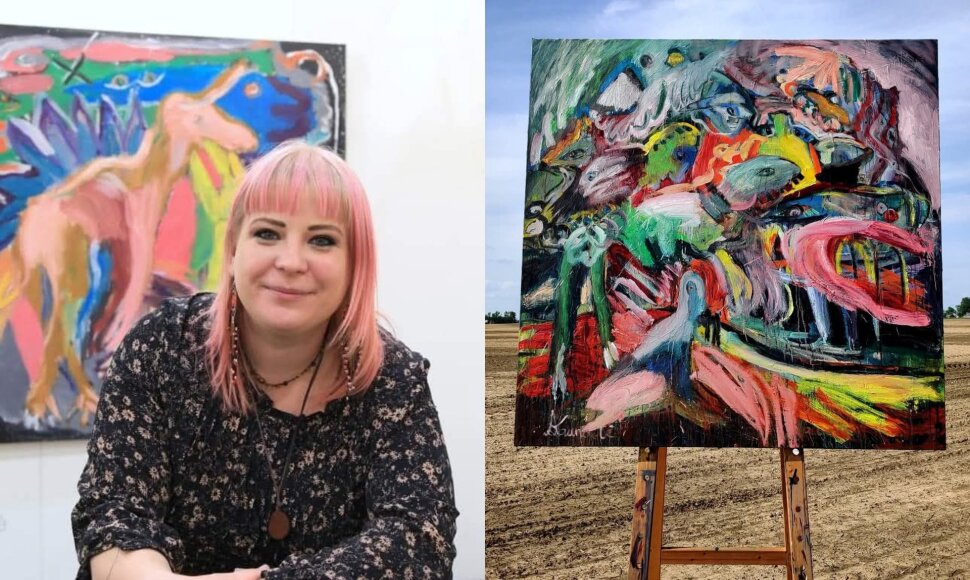 Menininkė Adelė Liepa Kaunaitė-Ganusauskienė 