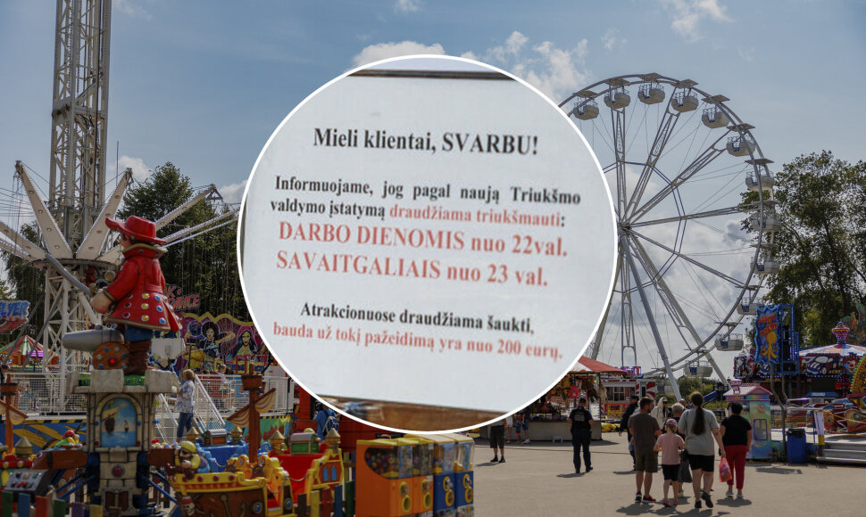 Triuk&scaron;mo įkaitai: &Scaron;ventosios atrakcionai geras emocijas kelia ne visiems &ndash; pavargo nuo stūgavimų