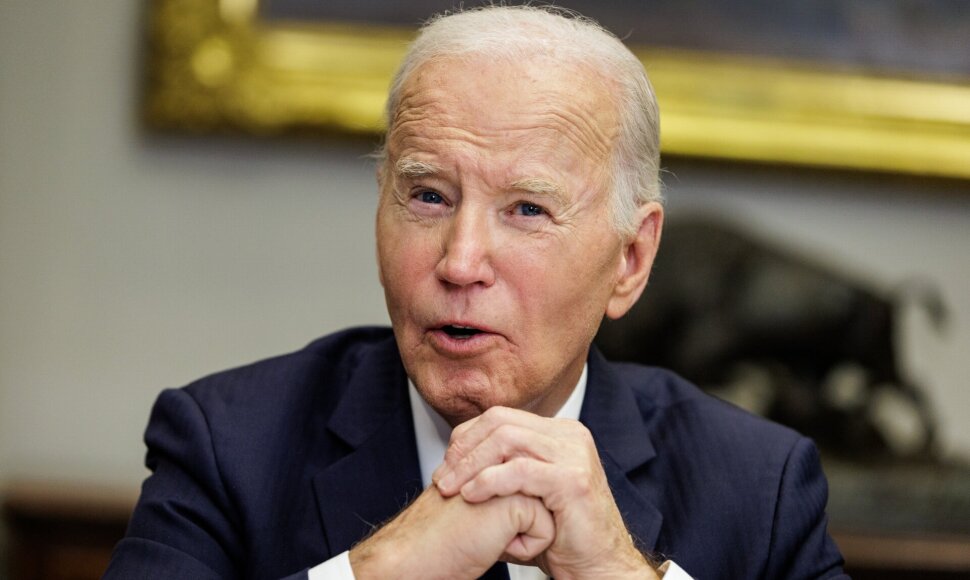 JAV prezidentas Joe Bidenas / Samuel Corum - Pool via CNP / POOL via CNP/INSTARimages.com