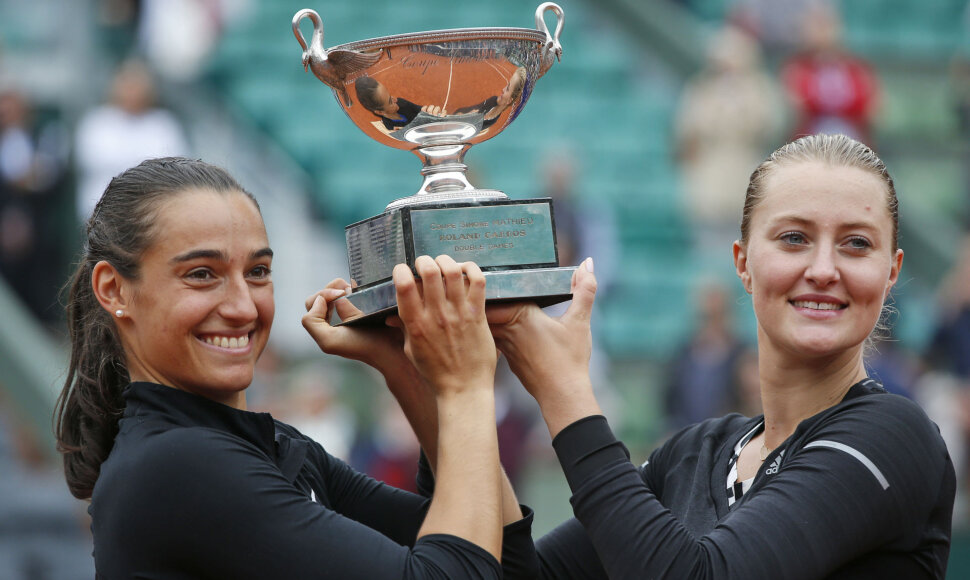 Caroline Garcia ir Kristina Mladenovič