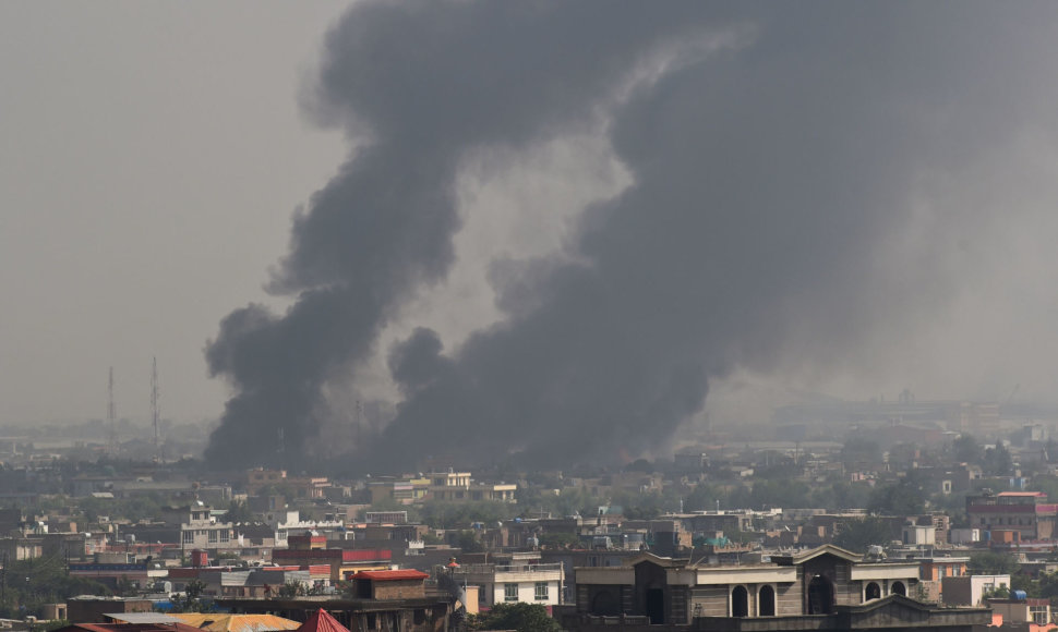 Kabule nugriaudėjo galingas sprogimas