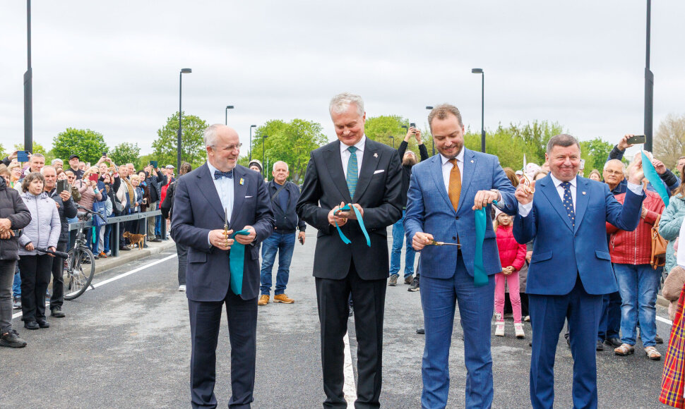 Kėdainiuose atidarytas tiltas