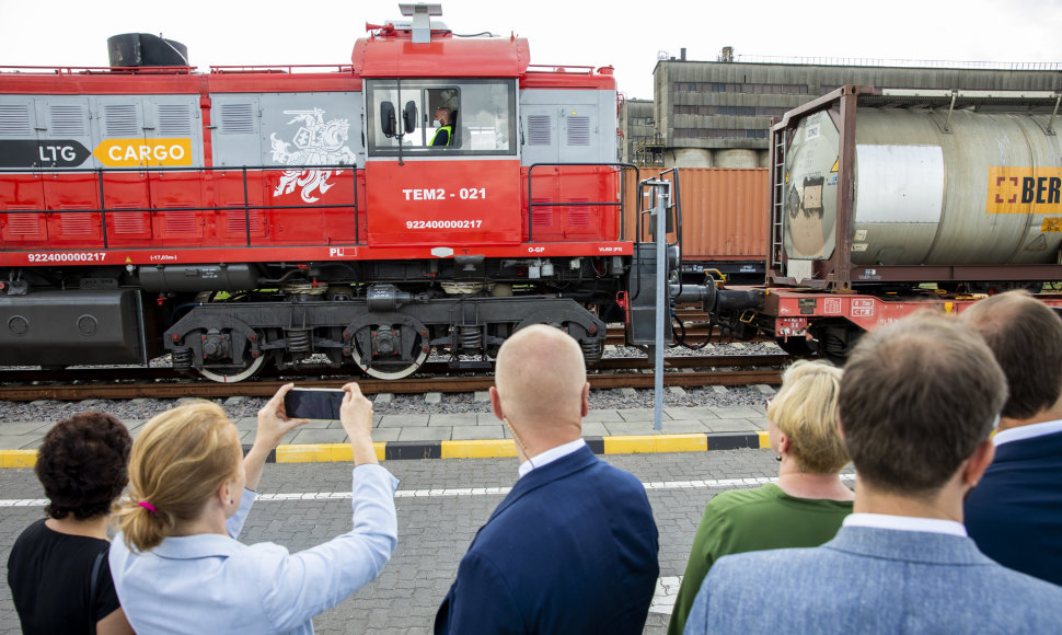 Kauno intermodalinio terminalo atidarymas komerciniam eismui „Rail Baltica“ geležinkeliu