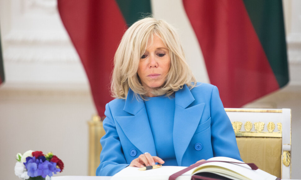 Brigitte Macron Vilniuje / Irmanto Gelūno nuotr.
