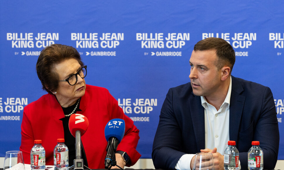 Billie Jean King, Ramūnas Grušas