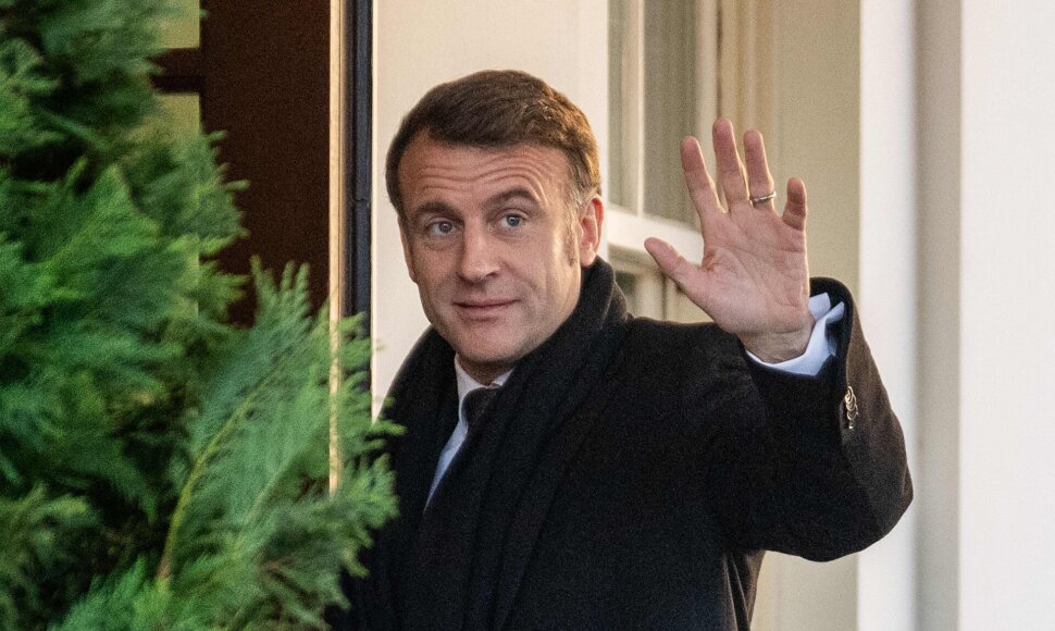 Emmanuelis Macronas / AFP