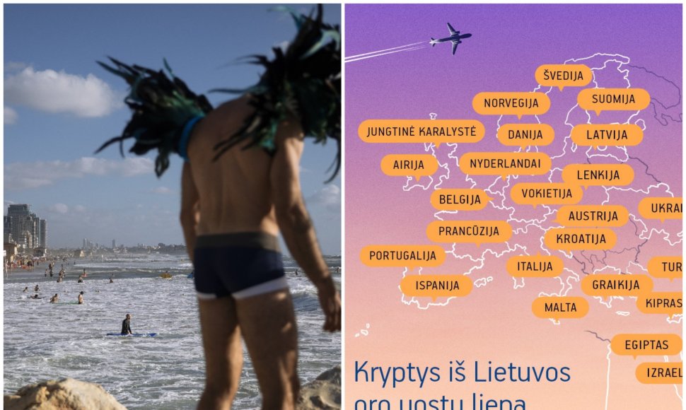 Liepą grįžta skrydžiai į Tel Avivą