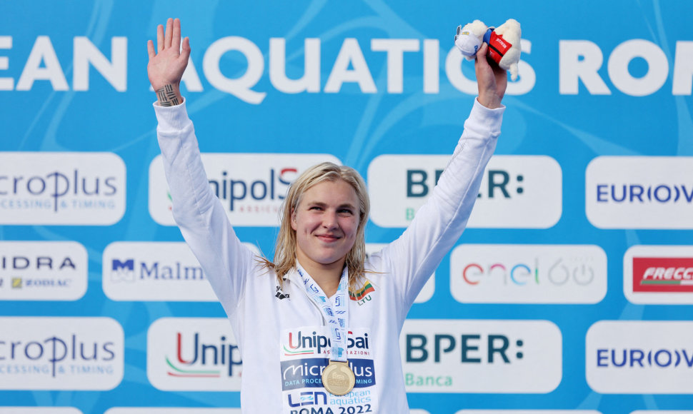 Rūta Meilutytė tapo Europos čempione