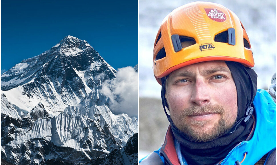 Saulius Damulevičius į Everestą kopė be papildomo deguonies