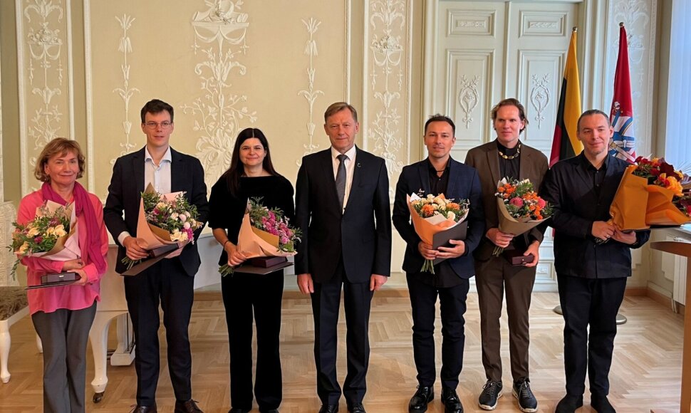 Įteikti Kultūros ministerijos garbės ženklai / Kultūros ministerijos nuotr.