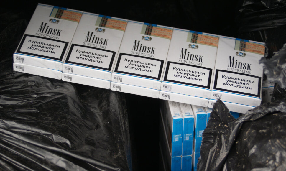 Sulaikytos kontrabandinės cigaretės