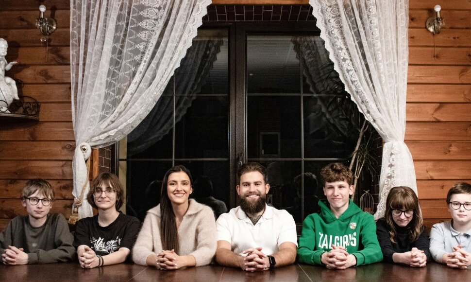 Aido ir Editos Deltuvų &scaron;eima