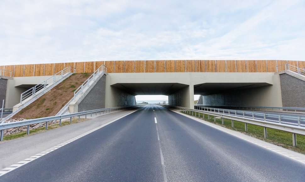 The Bridge of Beasts over the A5 motorway