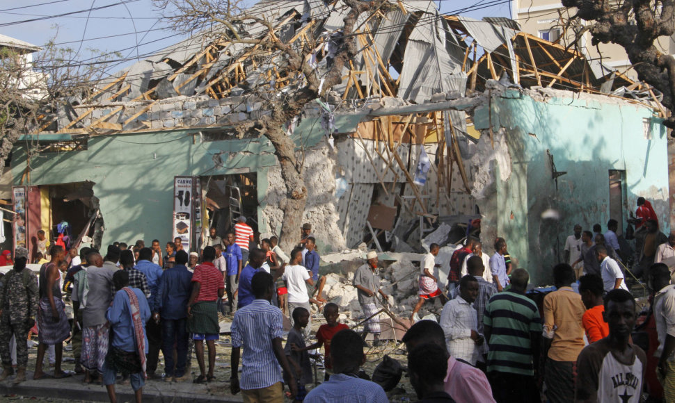 Sprogimo Mogadišu padariniai