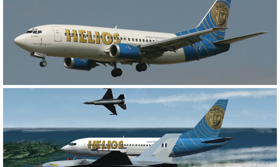 Tragiškas „Helios Airways“ skrydis