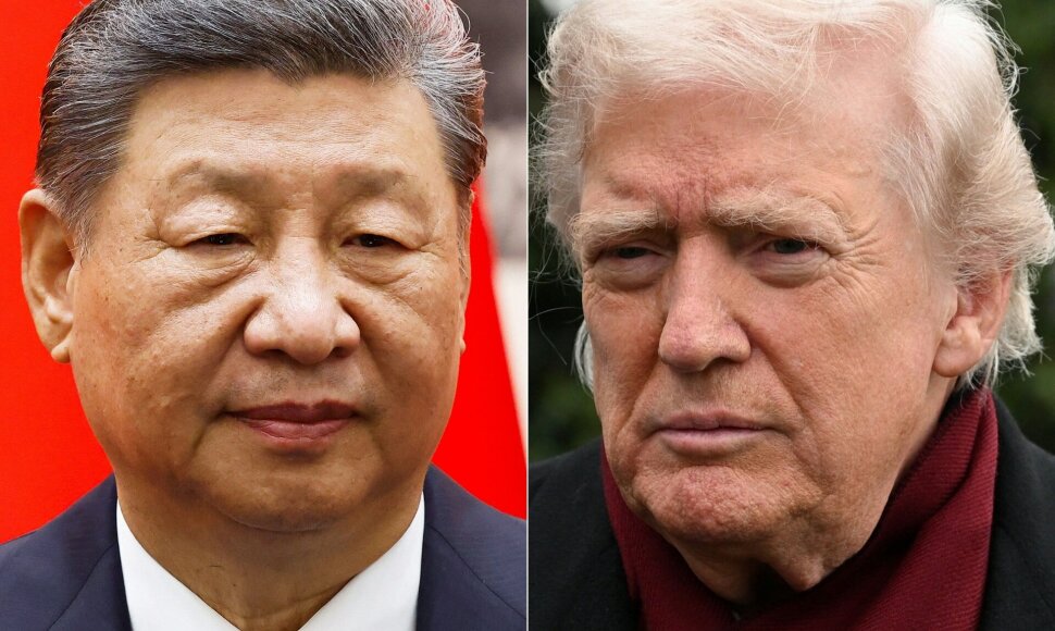 Xi Jinpingas, Donaldas Trumpas / AFP