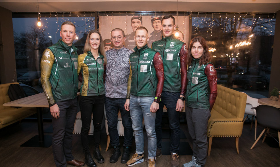 Lietuvos biatlono rinktinės spaudos konferencija