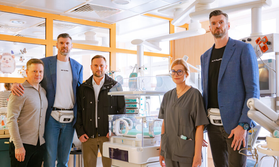 Santaros klinikų vaikų anestezijos ir intensyviosios terapijos skyrių pasiekė gyvybi&scaron;kai svarbi dovana