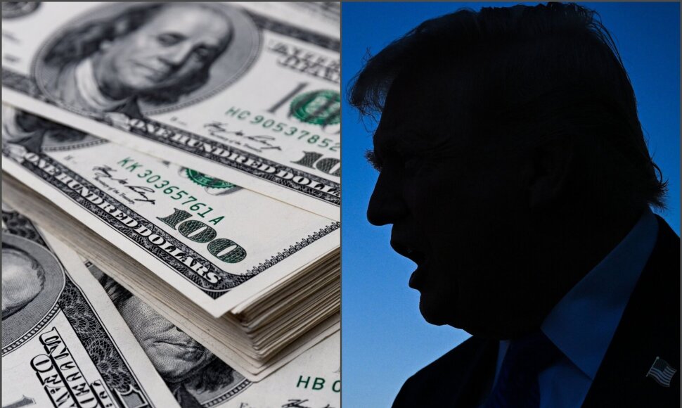 Donaldas Trumpas ir doleriai