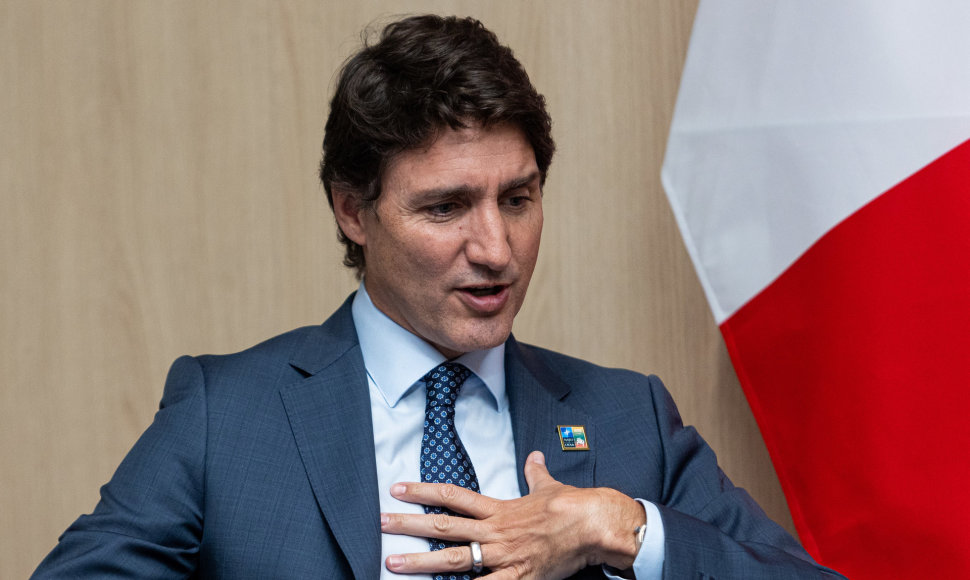 Gitanas Nausėda susitiko su Kanados Premjeru Justinu Trudeau