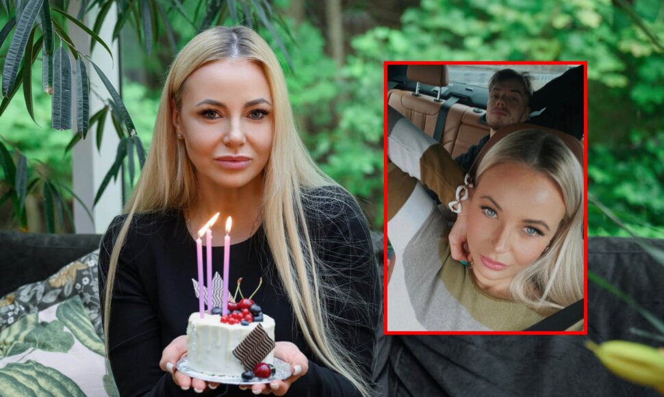 Mia Pilibaitytė su sūnumi